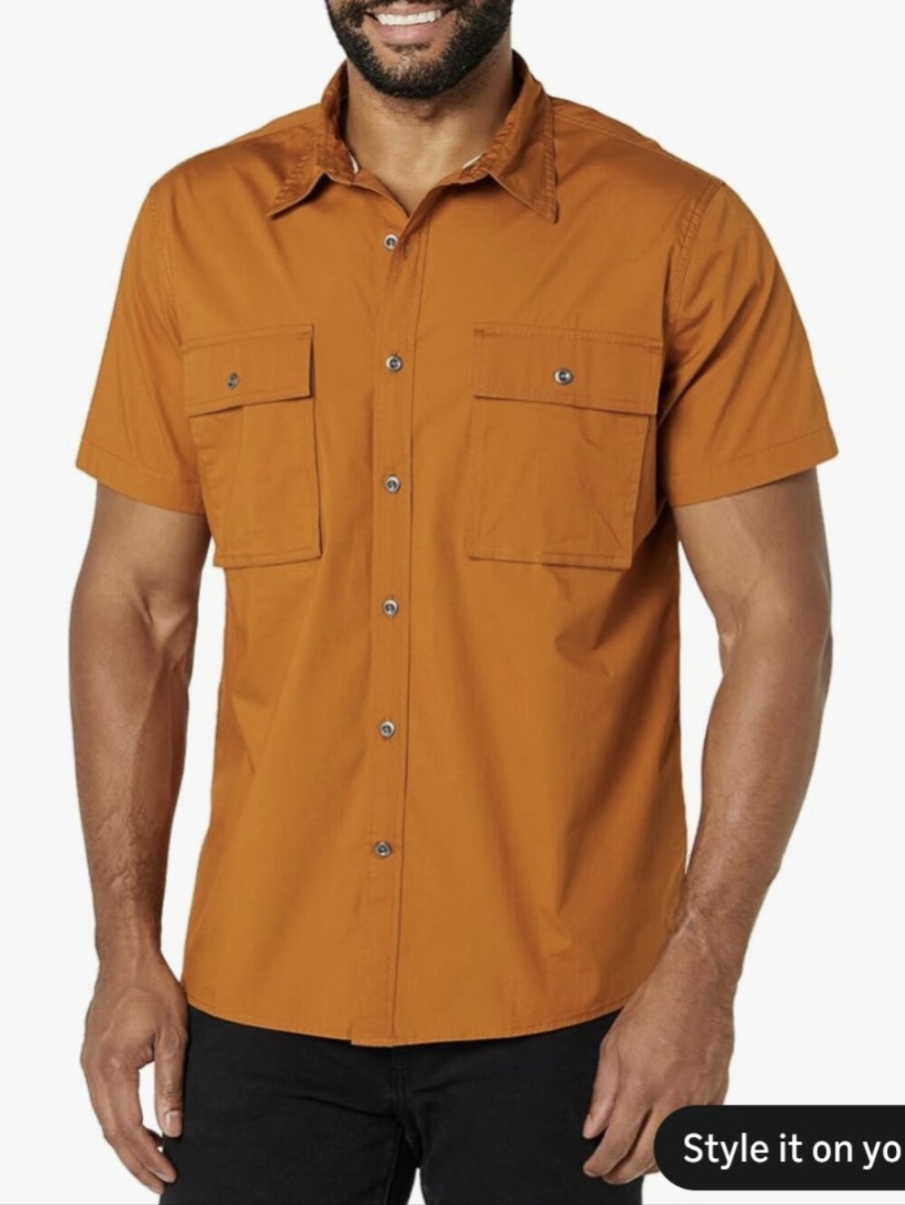 AMAZON ESSENTIALS | two pocket utility shirt